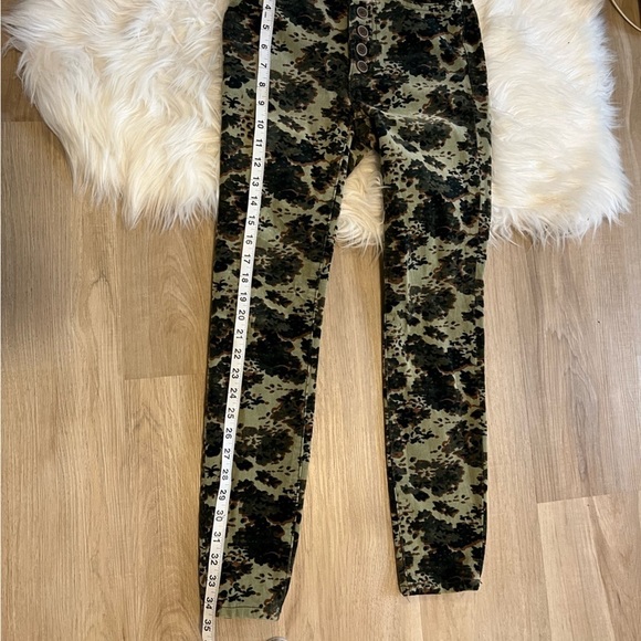 Anthropologie High Waisted Camo Corduroy Pants - Picture 12 of 13
